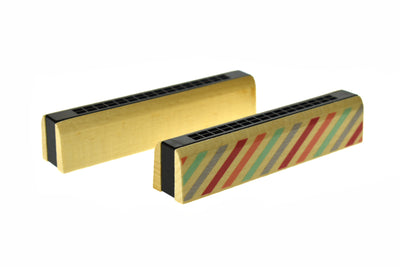 CALM & BREEZY WOODEN HARMONICA MAROON