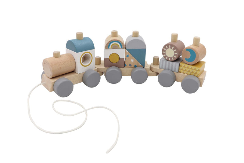 CALM & BREEZY STACKING BLOCK TRAIN