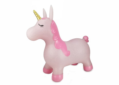 BOUNCY RIDER SNOWFLAKE THE UNICORN