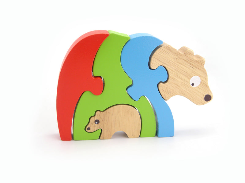 STACKING JIGSAW-BEAR & BABY