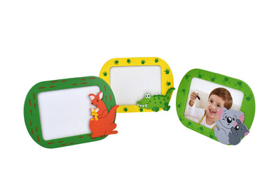 KOALA KANGAROO AND CROCODILE PHOTO FRAME