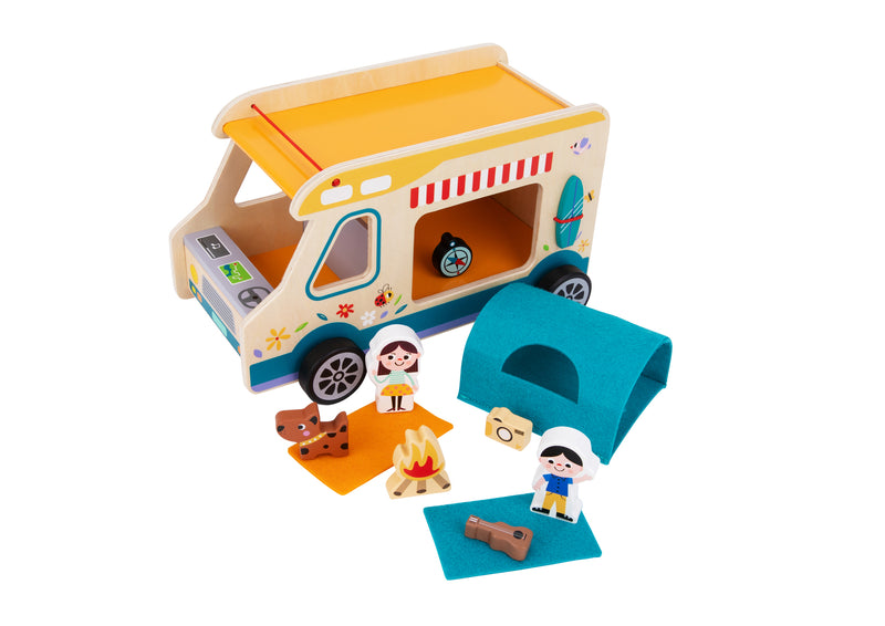 CAMPING RV CARAVAN PLAYSET