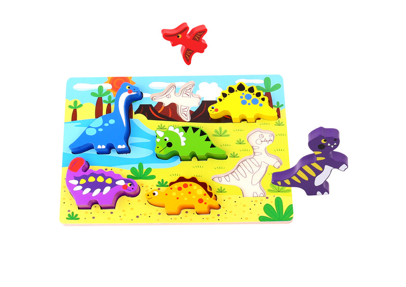 CHUNKY DINOSAUR PUZZLE BOARD