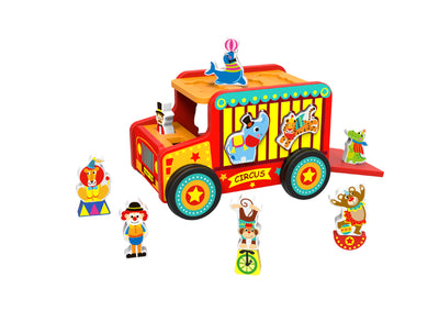 CIRCUS SAFARI JEEP TRUCK SHAPE SORTER