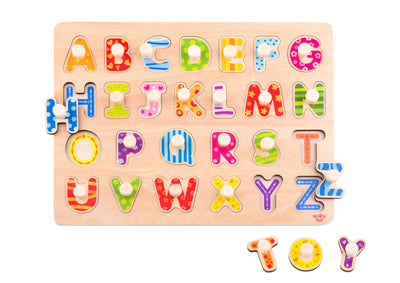 ALPHABET PEG PUZZLE