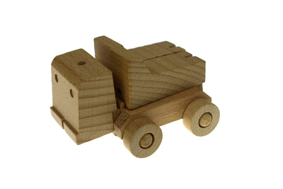 WOODEN TRANSFORMER SMALL - TRUCK