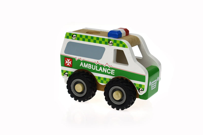 KD WOODEN AMBULANCE