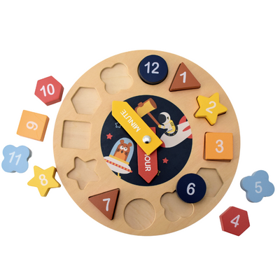 SPACE CLOCK PUZZLE