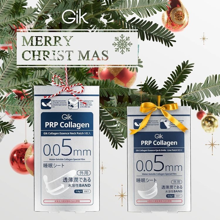 GIK PRP Collagen Essence Eye & Smile-Line/Neck Patch 5PCS Mix