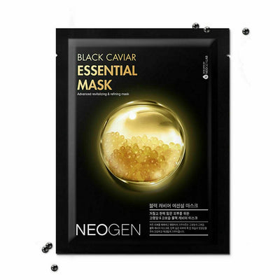 Neogen Black Carviar Essential Mask Advanced Revitalizing And Refining Mask 10PCS