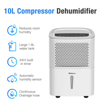 Shinco SDZ-10L Dehumidifier