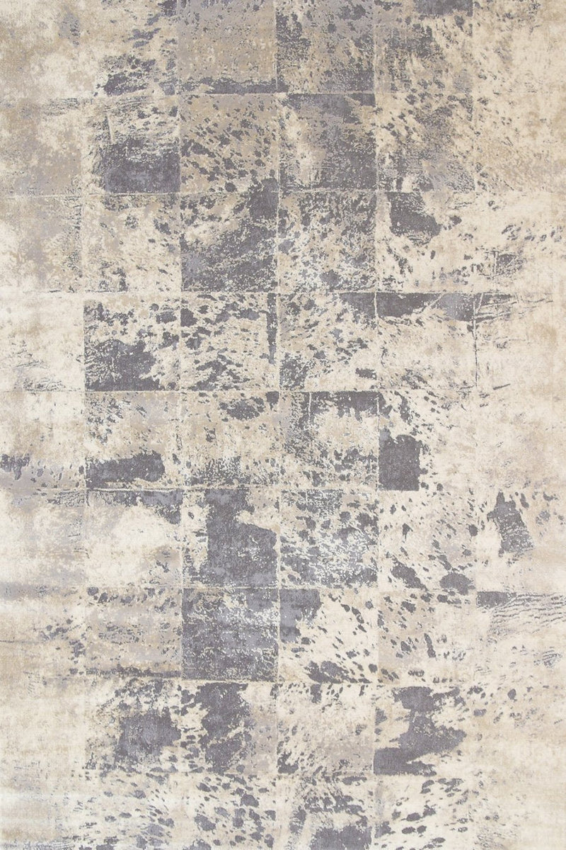 Alyssum Grey Beige Textured Modern Rug 200x290 cm