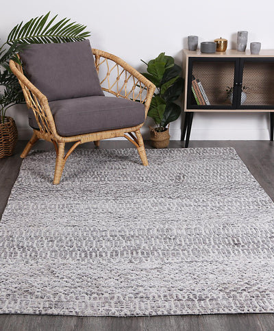 Alayah Camphils Grey Rug 160x230 cm