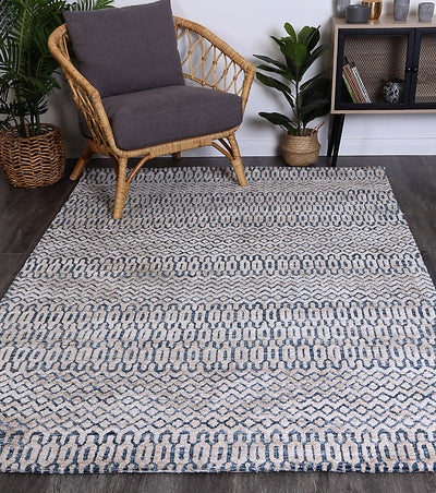 Alayah Camphils Navy Rug 160x230 cm