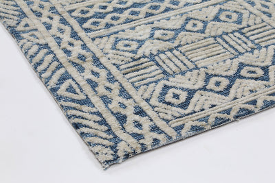 Alayah Tribal Blue Rug 160x230 cm