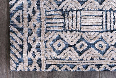 Alayah Tribal Blue Rug 160x230 cm