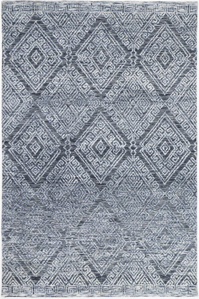 Alayah Diamond Denim Rug 160x230 cm