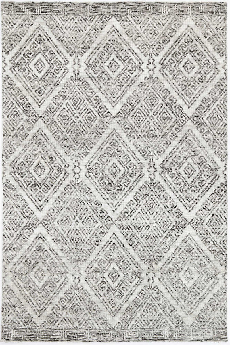 Alayah Diamond Grey Rug 160x230 cm