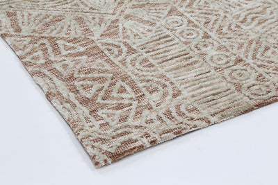 Alayah Rust Flower Rug 160x230 cm