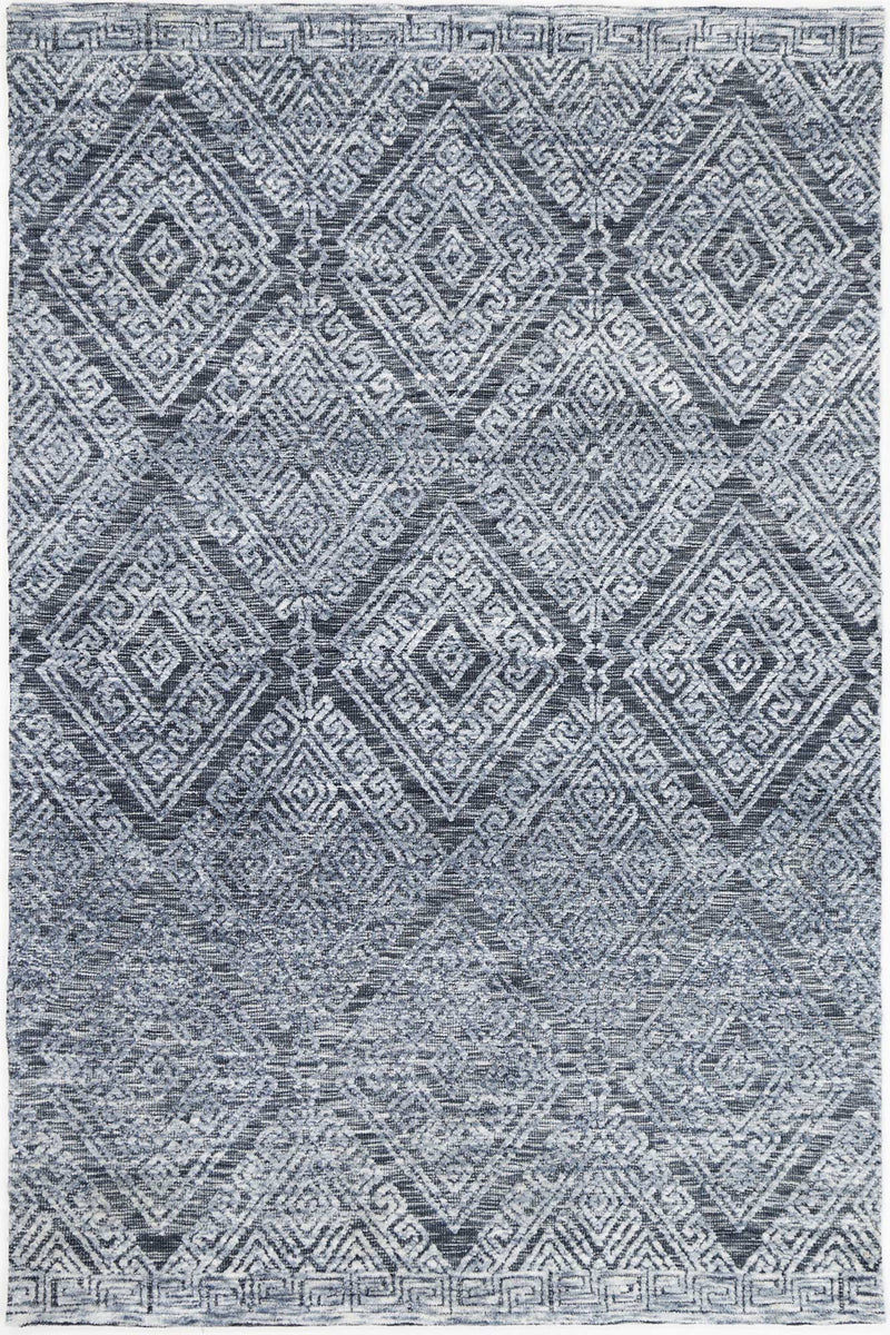 Alayah Diamond Denim Rug 200x290 cm