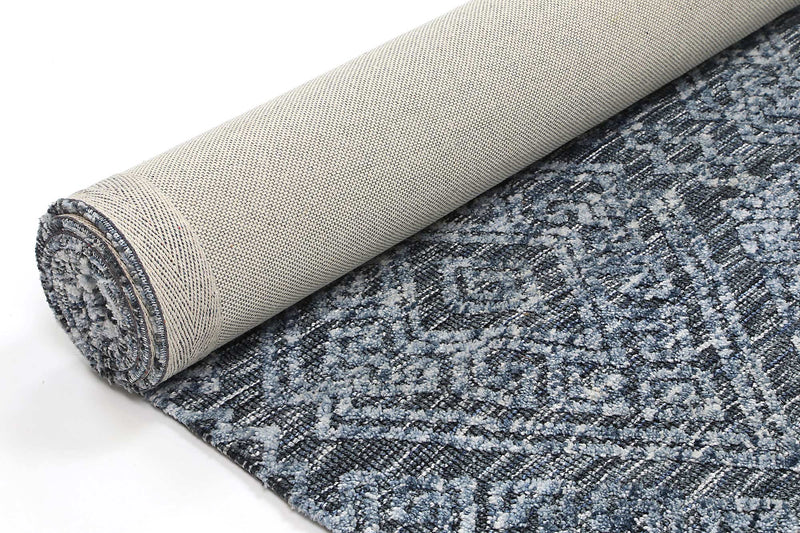 Alayah Diamond Denim Rug 240x330 cm