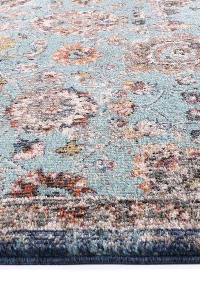 Ezra Multi Blue Traditional Rug 160x230