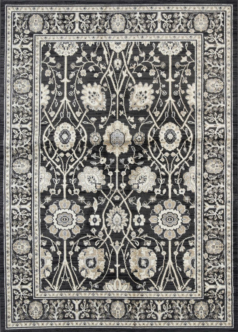 Arya Grey Oriental Rug 160x220 cm