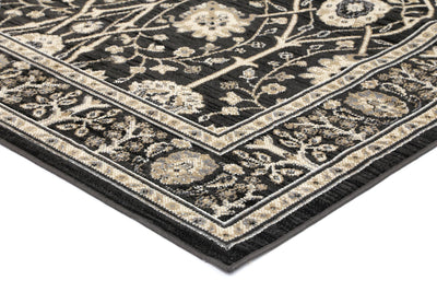 Arya Grey Oriental Rug 160x220 cm