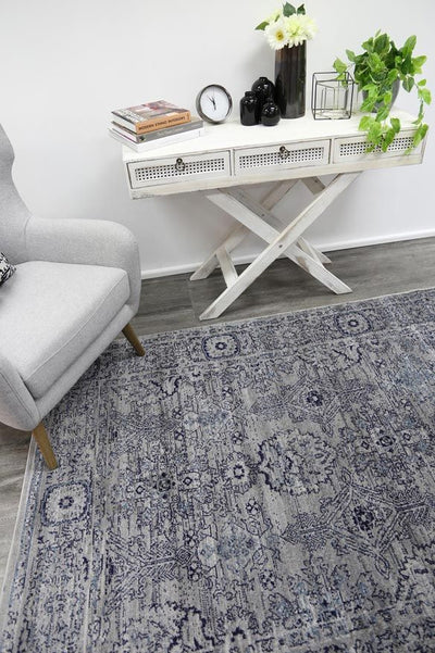 Arya Grey Contemporary Rug 160x220 cm