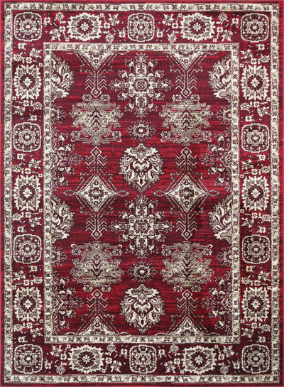 Arya Red Traditional Rug 160x220 cm