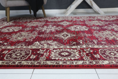 Arya Red Traditional Rug 160x220 cm