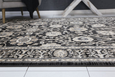 Arya Grey Oriental Rug 240x330 cm