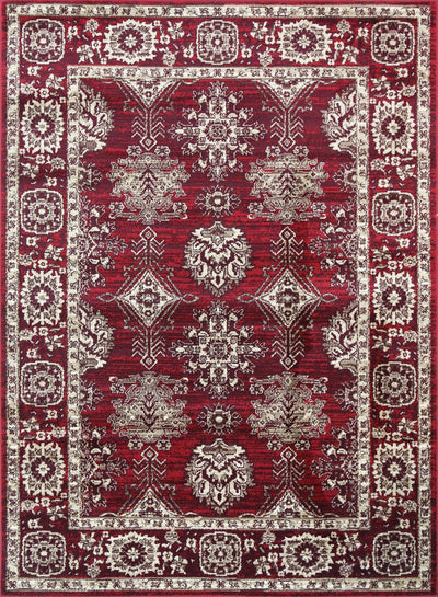 Arya Red Traditional Rug 80x300 cm