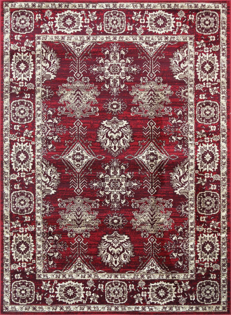 Arya Red Traditional Rug 80x300 cm