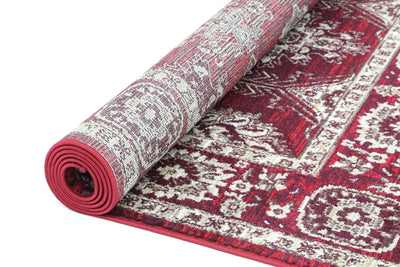 Arya Red Traditional Rug 80x300 cm