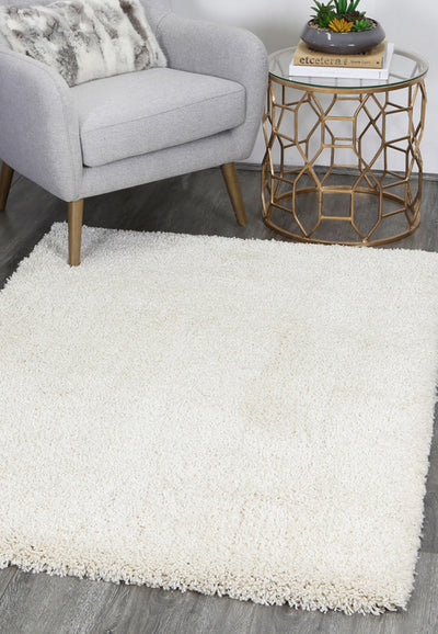 Arctic Plush Cream Shaggy Rug 120x160 cm