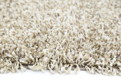 Arctic Plush Beige Shaggy Rug 120x160 cm