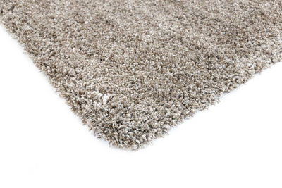 Arctic Plush Brown Beige Shaggy Rug 120x160 cm