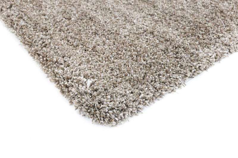 Arctic Plush Brown Beige Shaggy Rug 160x220 cm