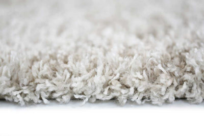 Arctic Plush Beige Cream Shaggy Rug 200x290 cm