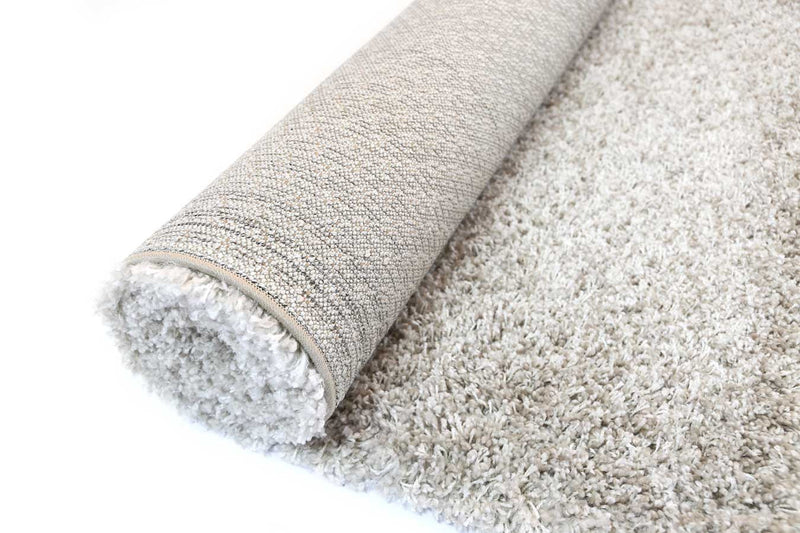 Arctic Plush Beige Cream Shaggy Rug 240x330 cm