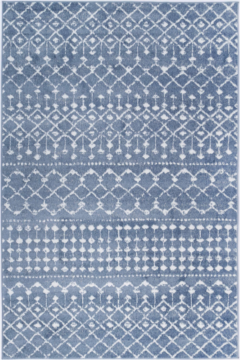 Ermina Tribal Blue Rug 160x230cm