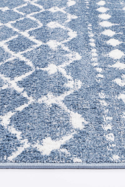 Ermina Tribal Blue Rug 160x230cm