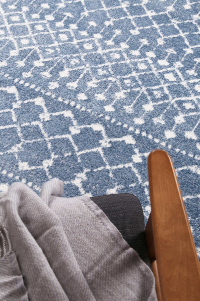 Ermina Tribal Blue Rug 160x230cm