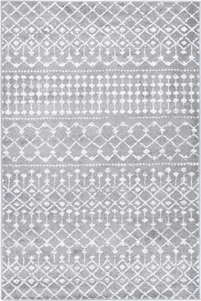 Ermina Tribal Grey Rug 200x290cm