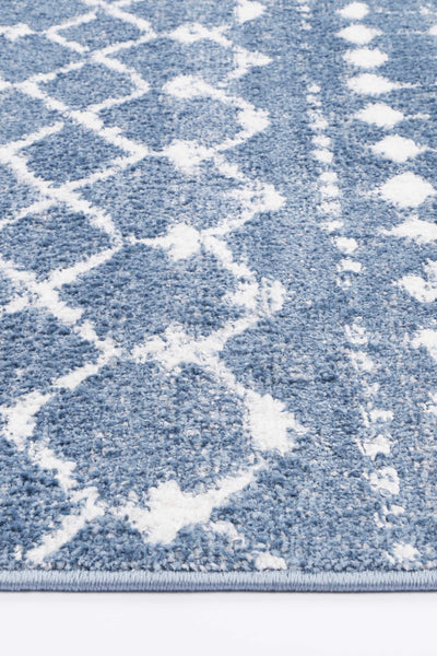 Ermina Tribal Blue Rug 240x330cm