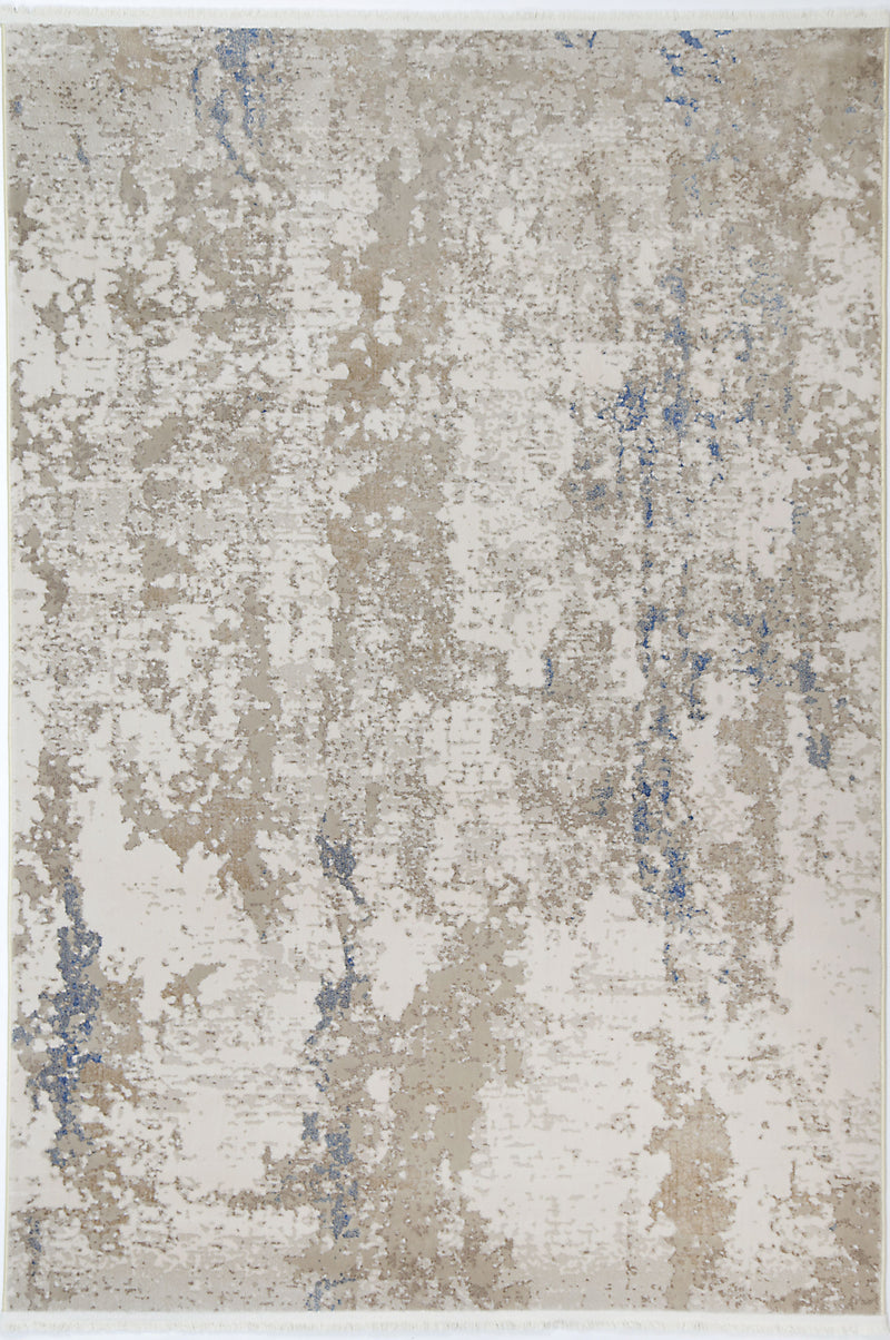 Cordelia One Modern Beige Blue Rug 160x230 cm