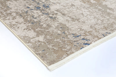 Cordelia One Modern Beige Blue Rug 160x230 cm