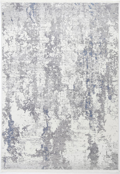 Cordelia One Modern Grey Blue Rug 160x230 cm