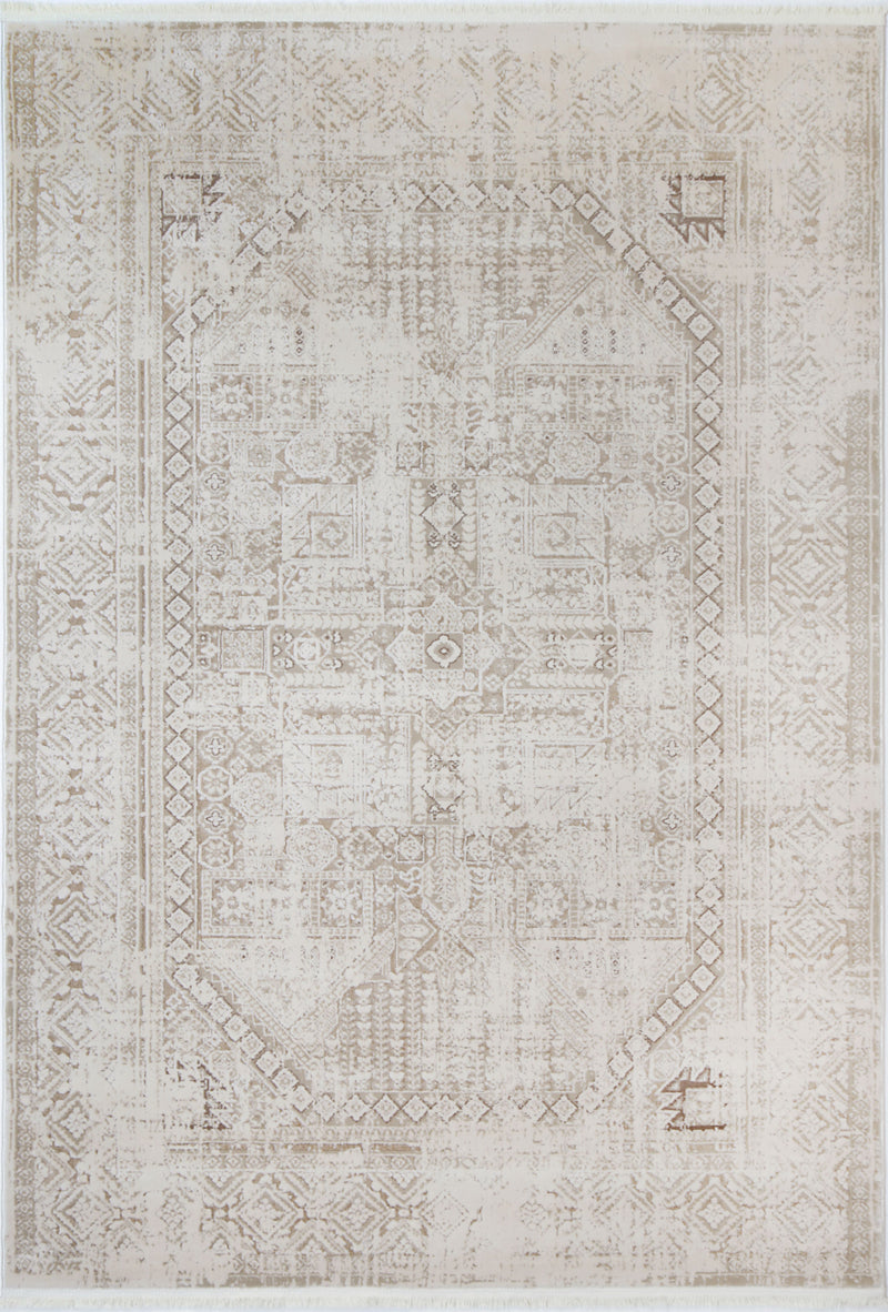 Cordelia Panel Beige Rug 160x230 cm